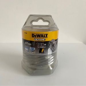 DeWalt Extreme 57mm Carbide Hole Cutter 10x Long Life - NEW